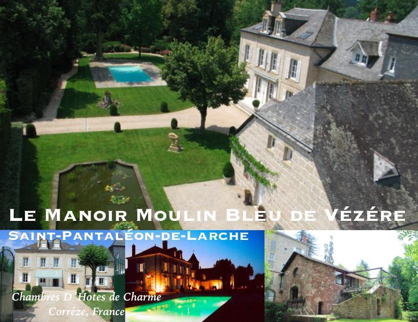 Отель French Correze Moulin Bleu Saint-Pantaleon-de-Larche Номер фото